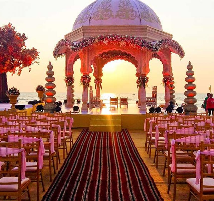 Beach View Wedding Planners in Goa